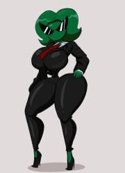 4chan anon armpits bikini doll doll_joints dollification expressionless female green_skin huge_ass huge_breasts implied_transformation knick_knack slemka suit sunglasses sunnification thick_thighs transformation wide_hips