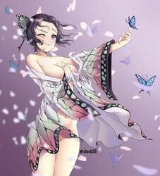 kochou shinobu from demon slayer by steeb