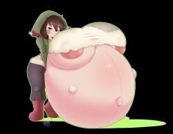 chara hyper_pregnancy pregnant storyshift storyshift_chara tagme undertale wakingslime