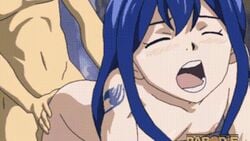 1boy 1girls animated ass_grab blue_hair desto doggy_style fairy_tail natsu_dragneel nawen parodieparadise sex sехual vaginal_penetration wendy_marvell