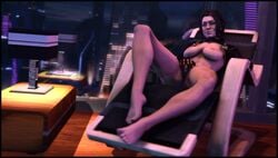 3d 3d_(artwork) big_breasts foab30 mass_effect masturbation miranda_lawson pussy