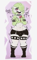 1boy 2026 2d 2d_(artwork) 2d_artwork anthro anthro_male anthro_only balls ballsack bare_shoulders beauty_mark belly belly_button big_hips big_thighs bottom_heavy bottom_heavy_femboy bulge bulge_through_clothing child_bearing_hips choker cock collar collarbone curvaceous curvy curvy_body curvy_figure curvy_hips dialogue dick emo english english_dialogue english_text fangs femboy feminine feminine_body feminine_male full_body gardevoir genitals goth goth_boy green_hair hi_res highres hourglass_figure huge_hips humanoid large_hips large_thighs long_socks male male_only mole mole_under_eye motion_lines navel nintendo oerba_yun_fang penis pokémon_(species) pokemon pokemon_(species) purple_eyes revealing_clothes s0arti short_hair short_shorts shorts shortstack shortstack_femboy sissy skimp skimpy_clothes skindentation slim slim_waist socks solo solo_male spiked_choker spiked_collar spiked_legband spiked_legwear spiked_thighband spiked_thighlet spikes stomach testicles text thick thick_hips thick_legs thick_thighs thigh_band thigh_strap thighband thighlet thighs trap trembling voluptuous voluptuous_body voluptuous_male white_body white_skin wide_hips