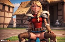 1girls ai_generated armor artist_name ass astrid_hofferson belt belt_pouch blonde blonde_female blonde_hair blonde_hair_female blue_dildo blue_eyes blue_skirt blush boots bottomless braid braided_hair braids breasts brown_footwear brown_gloves brown_stockings brown_thigh_highs brown_thighhighs building butt capelet clitoris cowgirl_position curvaceous curvaceous_body curves curvy curvy_body curvy_female curvy_figure day dildo dildo_in_pussy dildo_insertion dildo_penetration dildo_riding dildo_sitting dreamworks exposed_ass exposed_butt exposed_pussy exposed_vagina female fingerless_gloves fur_trim gloves grass hair_over_shoulder heroine hi_res hourglass_figure house how_to_train_your_dragon how_to_train_your_dragon_2 insertion knee_boots legs legs_apart legs_spread light-skinned_female light_skin lips long_hair looking_at_viewer medium_breasts mostly_clothed mostly_clothed_female no_panties object_insertion outdoors parted_lips partially_nude partially_nude_female pauldron pauldrons penetrated penetrating penetration penis pouch pov pussy red_clothes red_clothing red_shirt riding riding_dildo rule34lab seductive seductive_look seductive_pose sex sex_toy shirt shoulder_armor single_braid sitting sitting_on_dildo skirt smile solo_focus spread_legs spreading stockings straddling straight swept_bangs taut_clothes taut_shirt thigh_highs thighhighs uncensored vagina vaginal vaginal_insertion vaginal_masturbation vaginal_object_insertion vaginal_penetration vaginal_sex vambraces viking viking_female voluptuous voluptuous_female woman