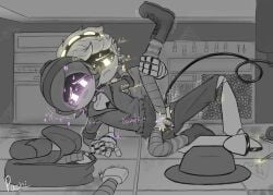1boy 1girls accurate_art_style beanie beanie_hat cock_in_pussy intercourse male/female murder_drones n_(murder_drones) pachinsfw penetration penis_in_pussy purple_eyes sex straight straight_sex uzi_(murder_drones) yellow_eyes