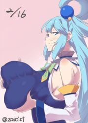 aqua (konosuba) from kono subarashii sekai ni shukufuku wo! by zakoisuto