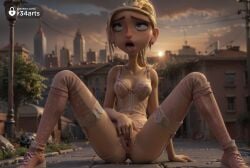 1girls ahe_gao ai_generated arm_support blonde_hair blue_eyes blurry blush bottomless breasts building car clitoris cloud collarbone courtney_babcock covered_nipples depth_of_field earrings female female_masturbation fingering garter_belt garter_straps hi_res house jewelry laika_studios lamppost lingerie long_hair looking_up m_legs mascara masturbation medium_breasts motor_vehicle navel nipples no_panties open_mouth orgasm outdoors panties paranorman ponytail public_indecency pussy pussy_juice r34arts road rolling_eyes saliva see-through shoes sitting sky small_breasts sneakers solo spread_legs spread_pussy street thighhighs tongue tongue_out tree uncensored underwear utility_pole white_thighhighs