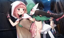 gallade from magia record: mahou shoujo madoka magica gaiden
