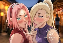ino yamanaka from naruto (series) by artificialfox