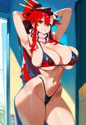 yoko littner from tengen toppa gurren lagann by hellblueboy4