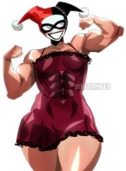 harley quinn from dc by fleshpie669