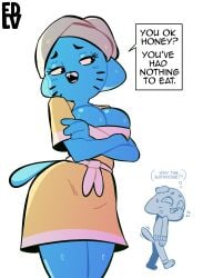 nicole watterson from the amazing world of gumball by edalv