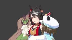 3d 3girls armpit_licking armpits armpits_fetish bakushin_o_armpit_gif_(meme) blush blushing_female cheval_grand_(umamusume) hands_behind_head holdsupspork hug kitasan_black_(umamusume) licking_armpit licking_armpits looking_at_another looking_back satono_diamond_(umamusume) short_video sound tagme umamusume umamusume_pretty_derby video video_game_character yuri