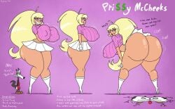 ass ass_shake ass_shaking belly_button big_ass big_breasts big_butt blonde_female blonde_hair blonde_hair_female breasts bubble_ass bubble_butt butt_shake butt_shaking crop_sweater dumptruck_ass erect_nipples erect_nipples_under_clothes eyelashes eyeshadow fat_ass fat_butt female flattened flattening gloves hands_on_ass heels huge_ass huge_breasts huge_butt large_ass large_breasts large_butt light-skinned_female light_skin long_hair looking_at_viewer looking_back max_(megabippy) megabippy miniskirt navel nipples original original_character ponytail prissy_(megabippy) rich_female rich_girl shaking_ass shaking_butt slapstick smug smug_face smug_grin smug_smile thick_ass thick_thighs twerk twerking wide_hips