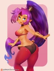 clothed female patreon shantae shantae_(character) smooth_skin solo tagme watermark yur1rodrigues