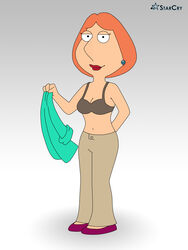 bra family_guy lois_griffin navel red_lipstick starcry tagme undressing