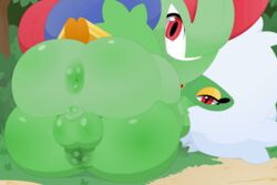 2019 2boys animated anthro anthrofied anus ass ball_size_difference balls_touching big_ass big_butt bubble_ass bubble_butt bush butt dat_ass day eye_contact eyelashes eyeshadow femboy forest girly green_body green_hair green_skin half-closed_eyes hi_res huge_ass huge_butt kirlia leg_lock legs_up looking_at_viewer looking_back male_kirlia male_roserade nintendo nude on_back on_top outdoors pokémon_(species) pokemon pokemon_(species) pokemon_dppt pokemon_rse red_eyes roserade rubbing shiny_skin short_hair size_difference source_request take_your_pick thick thick_ass thick_thighs trap tree twerking tzokatli video_games white_hair wide_hips yaoi zenminch