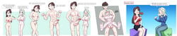 1boy 2girls akko_kagari barefoot blonde_hair blue_eyes breast_reduction breasts brown_hair clothing couple cum diakko diana_cavendish female_to_male ftm_transformation gender_bender gender_transformation genderswap_(ftm) little_witch_academia magic motion_lines multiple_girls muscle_growth muscles navel nipples nude nude_female nude_male nudity penis_growth pregnancy_test red_eyes rule_63 sequence sex sweat thatfreakgivz transformation transformation_sequence watermark witch witches