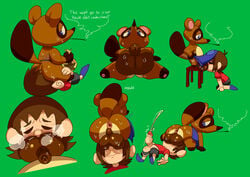 animal_crossing anthro anthro_on_human anus ass backsack big_balls_small_penis big_testicles cum cumshot debt dialogue furry gay large_penis lilmoonie male male_only masturbation nintendo pants_down penis penis_size_difference sitting_on_face sitting_on_person small_penis smoking sweat sweaty sweaty_testicles tanooki testicles testicles_on_face tom_nook villager_(animal_crossing)