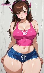 d.va from blizzard entertainment by houseofwaifu