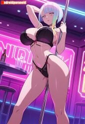 lucyna kushinada from cyberpunk (series) by aindroidparanoid