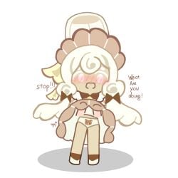 angel chiffon cookie from cookie run
