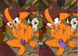 anthro furry inflation large_clitoris pedroillusions pussy tagme vagina vaginal_fluids sticks_the_badger sonic_boom sonic_(series) masturbation