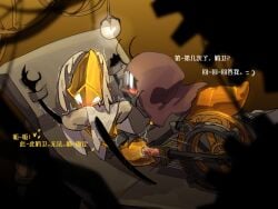2girls bondage bug bug_girl fingering fingering_pussy hollow_knight hollow_knight:_silksong hollow_knight_(franchise) lesbian_sex pussy pussy_juice reducing_bird robot robot_girl second_sentinel sex_machine shaking team_cherry twelfth_architect yuri