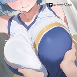rem (re:zero) from re:zero kara hajimeru isekai seikatsu by taugust
