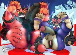 gaogaen from pokemon by donisette