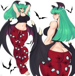 morrigan aensland from capcom by xanman art