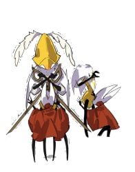 2girls bug bug_girl cunnilingus eating_pussy hollow_knight hollow_knight:_silksong hollow_knight_(franchise) hornet_(hollow_knight) lesbian_sex pussy pussy_juice reducing_bird robot robot_girl scissors second_sentinel shaking team_cherry weapon yuri