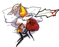 2girls bug bug_girl female_orgasm fingering fingering_pussy heart hollow_knight hollow_knight:_silksong hollow_knight_(franchise) hornet_(hollow_knight) lesbian_sex moan moaning moaning_in_pleasure orgasm pussy pussy_juice reducing_bird robot robot_girl second_sentinel shaking team_cherry yuri