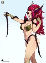 zyra from league of legends by kyoffie