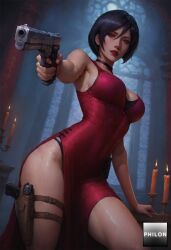 ada wong from resident evil by philon