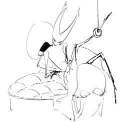3girls aaaboutle blush clone clones cunnilingus eating_pussy heart hollow_knight hollow_knight:_silksong hollow_knight_(franchise) hornet_(hollow_knight) lace_(hollow_knight) lace_(hollow_knight:_silksong) lesbian_sex shaking team_cherry threesome yuri