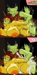 1boy 1boy1girl 1girls areolae big_ass big_breasts blush breasts breasts_bigger_than_head cross_section cum cum_inside cum_splatter cumflation cutiecutipiee doggy_style excessive_cum female female_penetrated forced_impregnation from_behind fucked_from_behind fucked_senseless furry_male impregnation lactation male/female motion_lines nipples nude on_knees onomatopoeia penis plap pleasure_face rape roblox robloxian sex_from_behind sex_toy survivor_(mermio) thick_hips thick_thighs thighs zombie