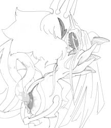 2girls bug bug_girl grand_mother_silk hollow_knight hollow_knight:_silksong hollow_knight_(franchise) lesbian_sex meauwuuwu moth pussy pussy_juice radiance_(hollow_knight) team_cherry tentacle tentacle_sex yuri
