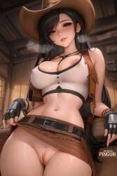 tifa lockhart from final fantasy by penguih