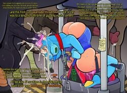 1girls arched_back arms_behind_back asphyxiation blindfold blowjob bodysuit bondage bound bound_ankles bound_arms bound_legs bound_wrists breasts breath_play cum cum_bubble cum_down_throat cum_drip cum_in_mouth cum_in_throat cum_inside cum_out_nose cum_swallow cumdrip deepthroat drool drooling equine equine_penis fellatio female female_human fleshlight fleshlight_gag forced_orgasm free_use gag headphones hood horse horsecock human human_female interspecies irrumatio light-skinned_female light_skin marathon_sex one_after_another oral oral_penetration oral_sex orgasm_factory original pale-skinned_female pale_skin penis public_use restrained restrained_arms restrained_legs restraints running_a_train saliva sensory_deprivation sex_slave slave sparrow_(artist) stationary_restraints swallowing swallowing_cum sword_swallowing_position sybian tagme text throat_bulge throat_swabbing vibrator waiting_for_sex waiting_for_turn waiting_in_line zoophilia
