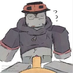 2boys animated big_dom_small_sub blocky_anatomy blocky_body builderman builderman_(forsaken) consensual cum cum_inside cuntboy cuntboy/male forsaken_(roblox) front_view gay gay_sex ibispaintx legs_apart looking_at_viewer nervous no_sound on_back penis penis_in_pussy pussy roblox roblox_game robloxian rushed_drawing shirt_lift shorter_than_10_seconds slimeyslimer sweat tagme telamon tired vaginal_penetration video