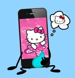 adamation_inc. adamationz animationepic hello_kitty hello_kitty_(character) hello_kitty_(series) ii inanimate_insanity male masturbation mephone4 object_show object_show_community object_shows osc sanrio tentacle tentacle_penis thinking_about_another thinking_bubble wolfynofie_(artist)