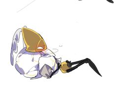 1girls blush bug bug_girl fingering_self hollow_knight hollow_knight:_silksong hollow_knight_(franchise) masturbating masturbation pussy pussy_juice reducing_bird robot robot_girl second_sentinel team_cherry
