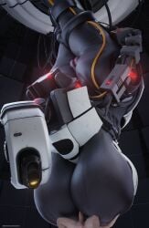 glados from portal (series) by darkflash23