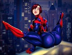 mayday parker from marvel by mommylexis (artist)