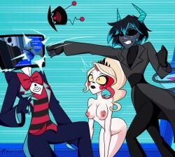 charlie morningstar (hazbin hotel) from hazbin hotel by marioa13