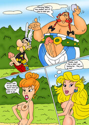 asterix asterix_and_obelix cartoonvalley.com comic mrs._geriatrix obelix panacea yaoinami