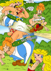 asterix asterix_and_obelix cartoonvalley.com comic mrs._geriatrix obelix panacea