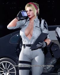 1girls big_ass big_breasts blonde_hair busty cleavage curvy female female_only lidia_sobieska mod polish tekken tekken_8 thick_thighs tight_clothing tight_fit tight_pants voluptuous