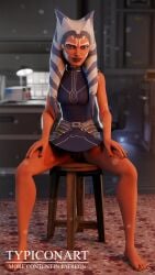 1girls 3d ahsoka_tano airress3d_(3d-modeller) alien alien_girl alien_humanoid breasts breasts clothed_sex clothing female female_focus half-dressed mirror pussy self_upload sitting smile smiling smiling_at_viewer spread_legs spreading star_wars submissive submissive_female the_clone_wars:_season_seven togruta typiconart