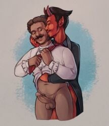 alva_gunderson disenchantment gay satan satan_(disenchantment) yaoi